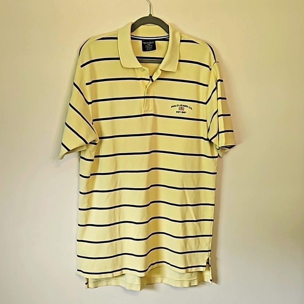 Polo Ralph Lauren Men's Large Short Sleeve Striped Shirt